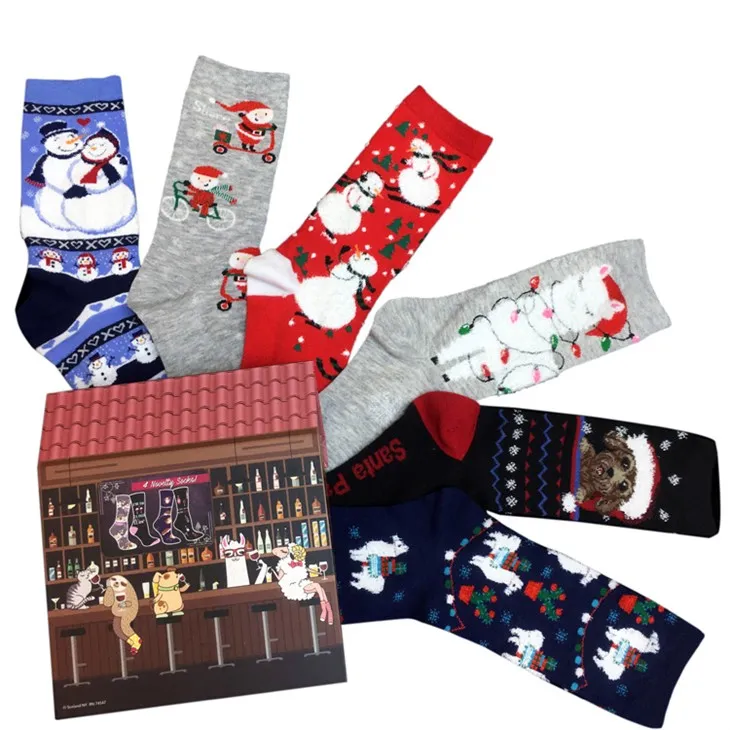 Legrační vánoční ponožky ženy